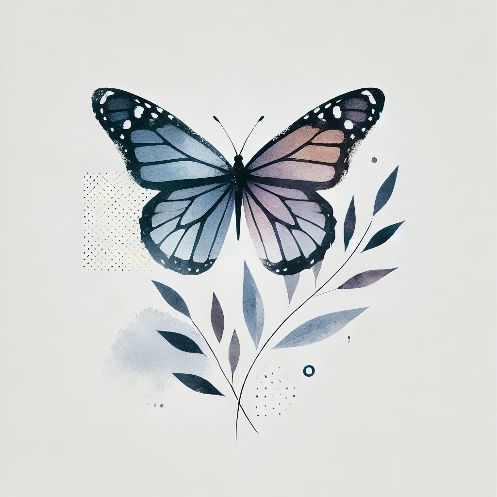 dibujo de mariposa para tatuaje